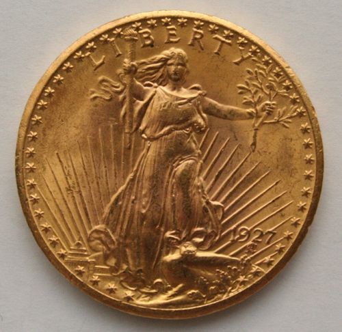 US $20 St. Gaudens 1927